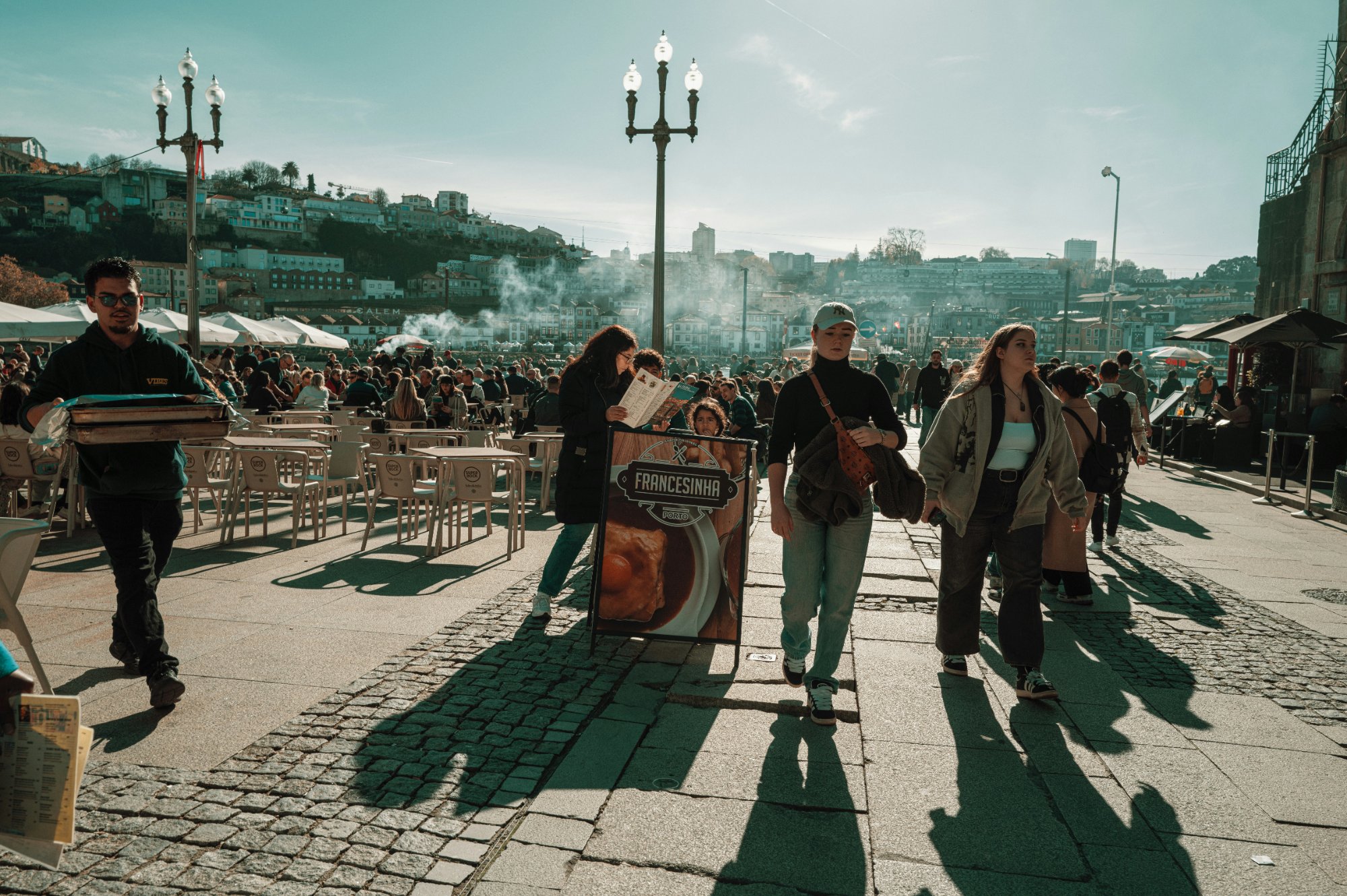 Porto riverside waterfront — private transfer arrival point from Lisbon